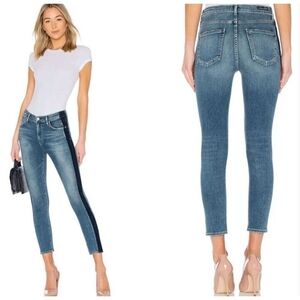 Citizens of Humanity Women's 26 Jeans Rocket Crop High Rise Skinny Blue